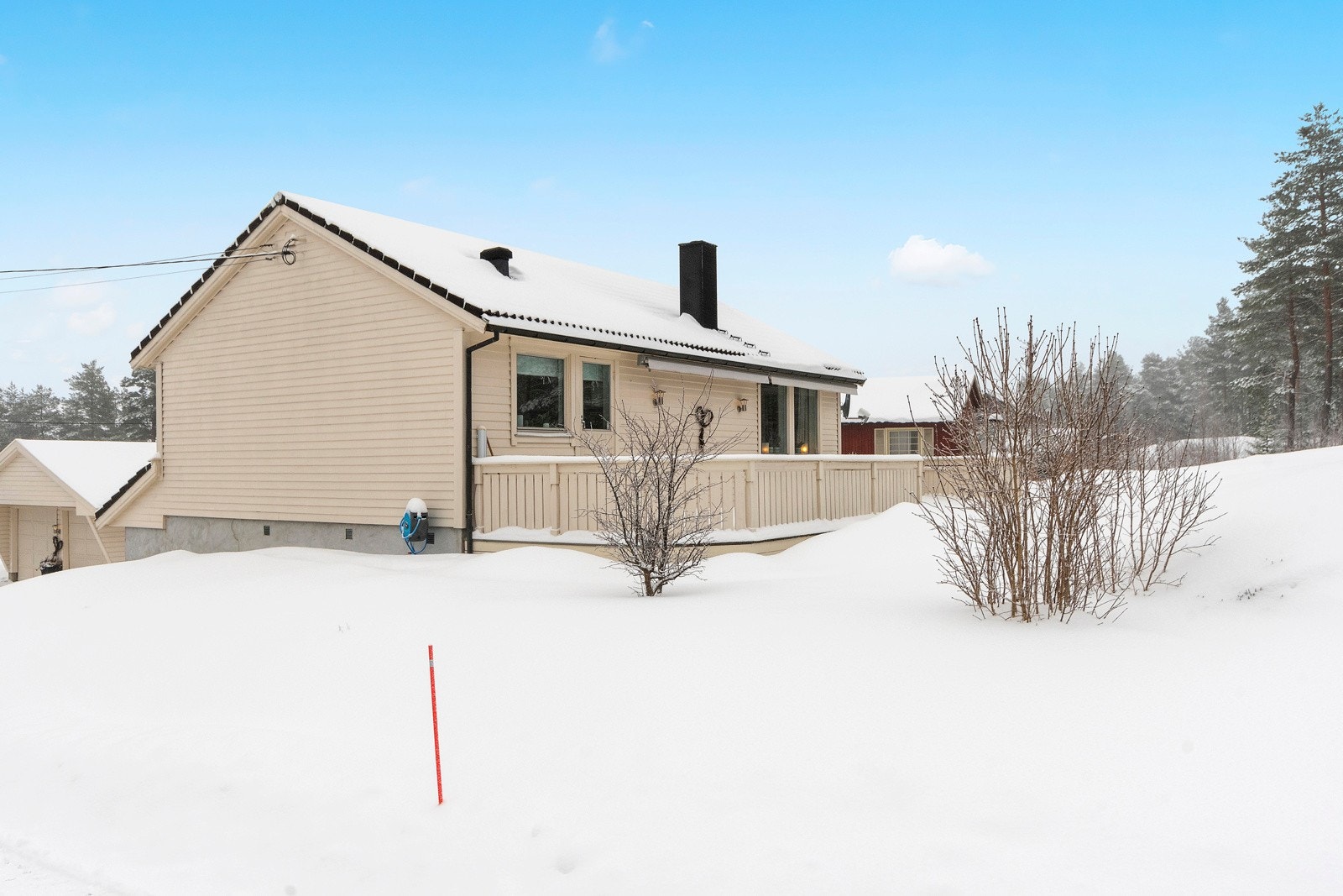 Huset fra 1985 har hatt samme eier i alle disse årene, og er godt vedlikeholdt og tatt vare på Galleribilde