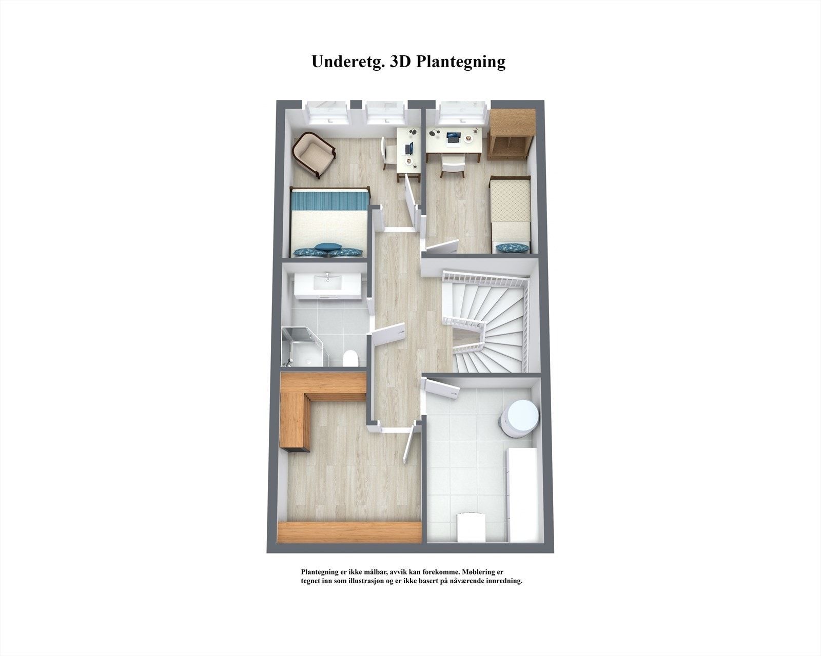 Floorplan letterhead - Elsa Laulas veg 35 - 2. Floor - 3D Floor Plan.jpg Galleribilde