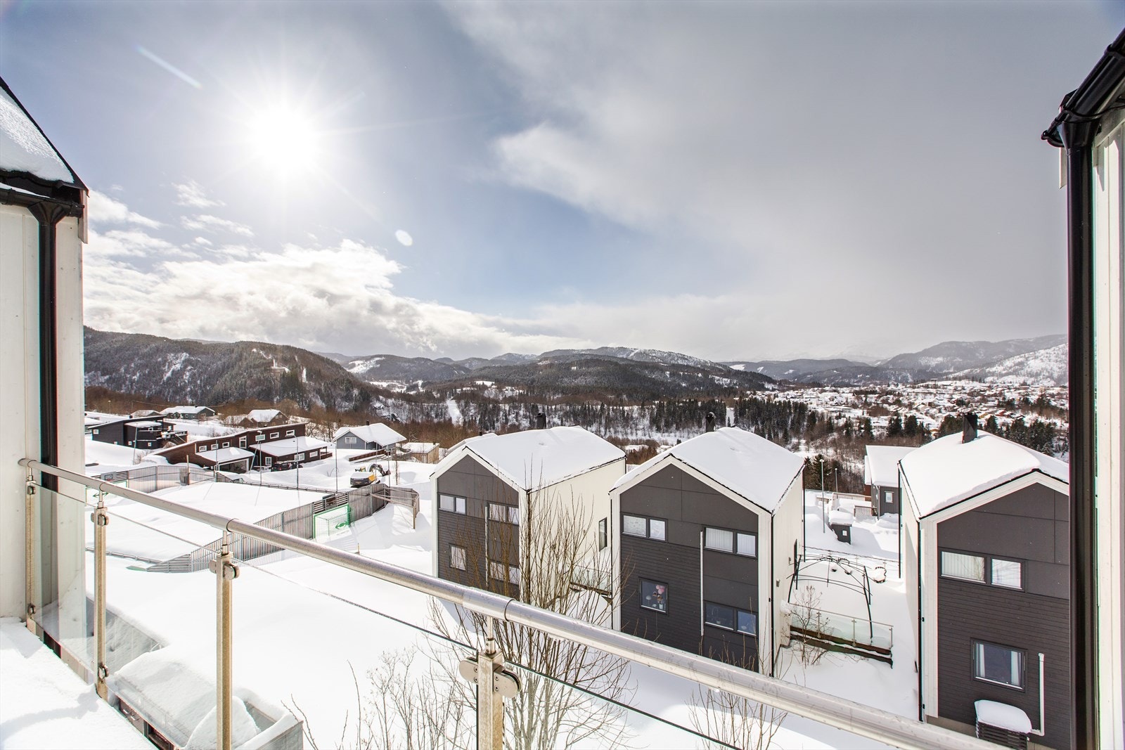 Flott utsikt Galleribilde