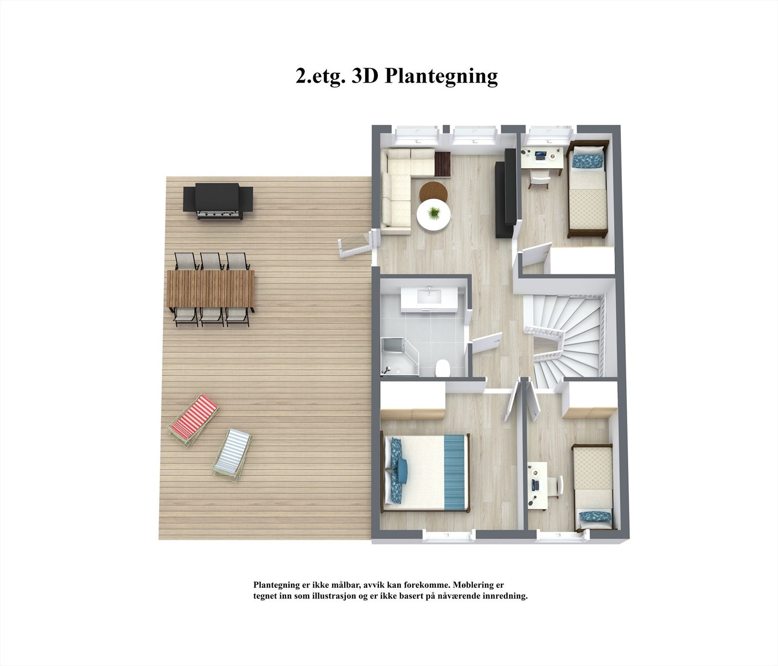 Floorplan letterhead - Elsa Laulas veg 35 - 3. Floor - 3D Floor Plan.jpg Galleribilde