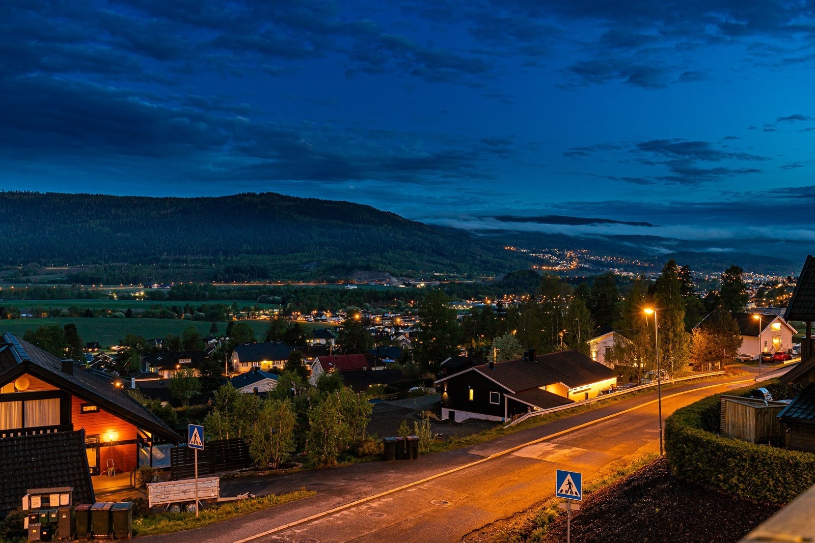 Utsiktsbilde fra balkong Galleribilde
