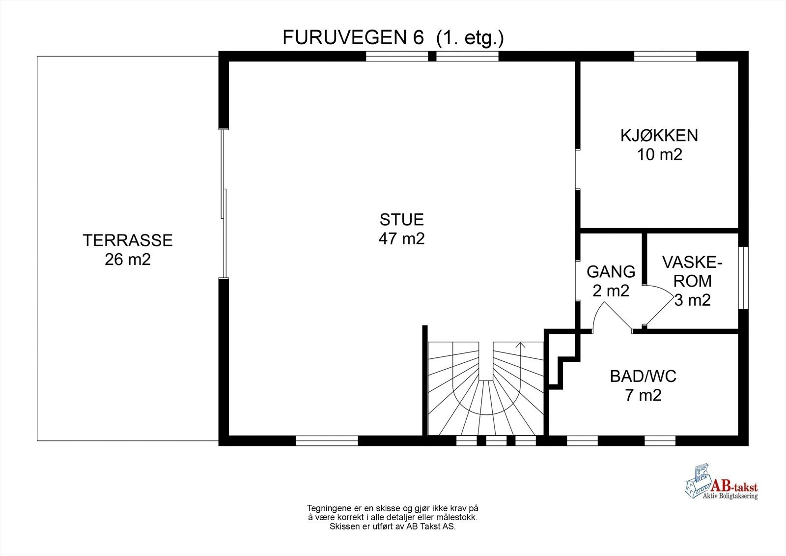 Planskisse 1. Etasje Galleribilde