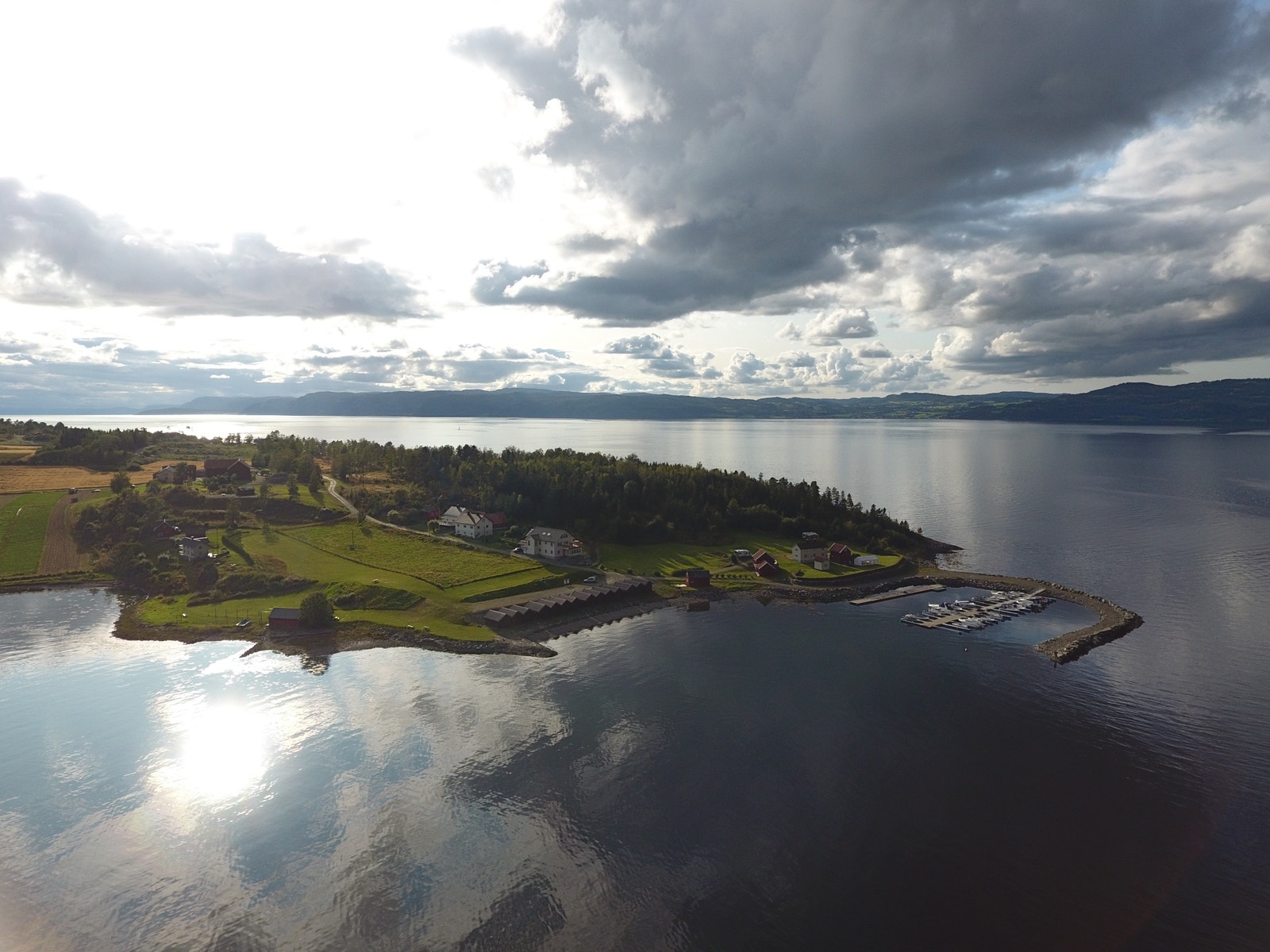 Fånestangen fra lufta Galleribilde