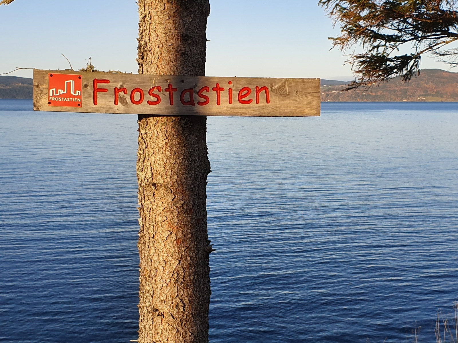 Turstien Frosta rundt Galleribilde