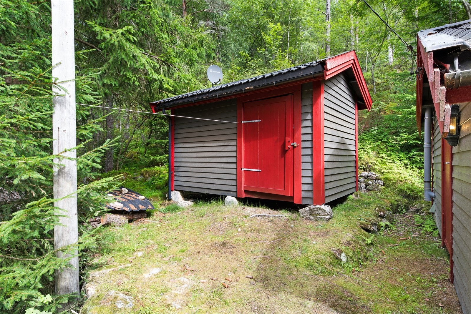 Utvendig bod. Galleribilde