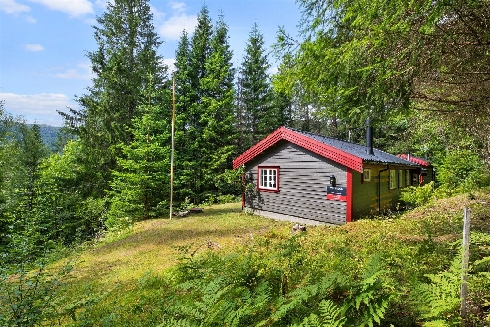 Velkommen til Sirdalsveien 6172, og denne koselige hytten. Galleribilde