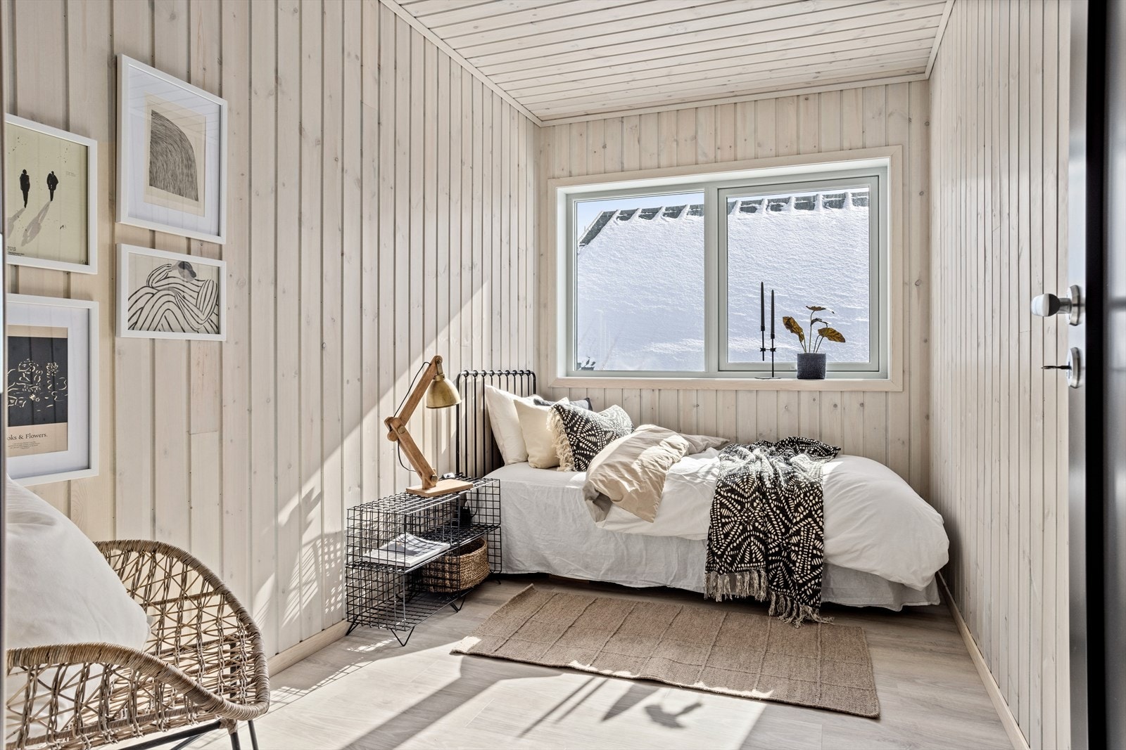 Det tredje soverommet er også på 8 kvm. Galleribilde