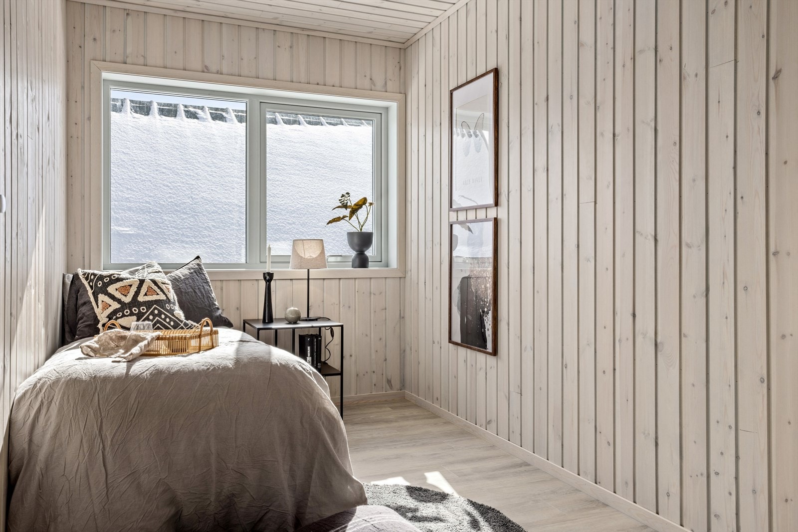 Det andre soverommet er på 8 kvm. Galleribilde