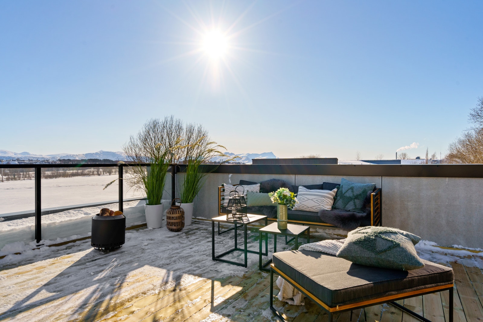 Flotte solforhold Galleribilde