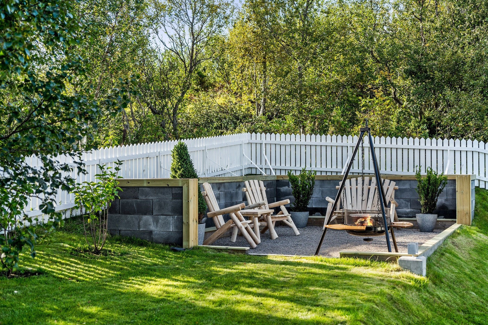 Uteområde. Galleribilde