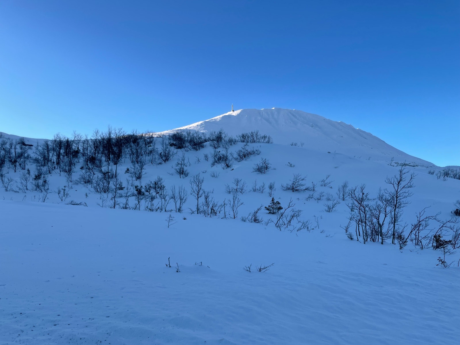 Utsikt mot Gaustatoppen Galleribilde