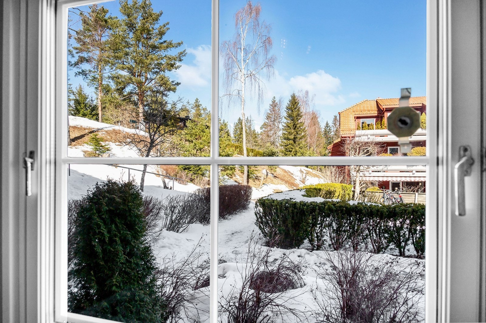 Utsyn fra det største soverommet. Galleribilde