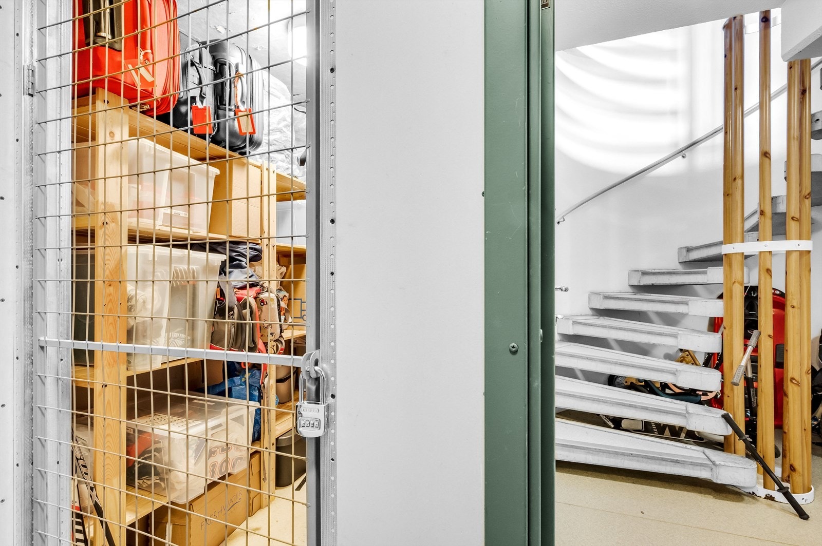 Boligen disponerer en kjellerbod på ca 4 kvm. Galleribilde