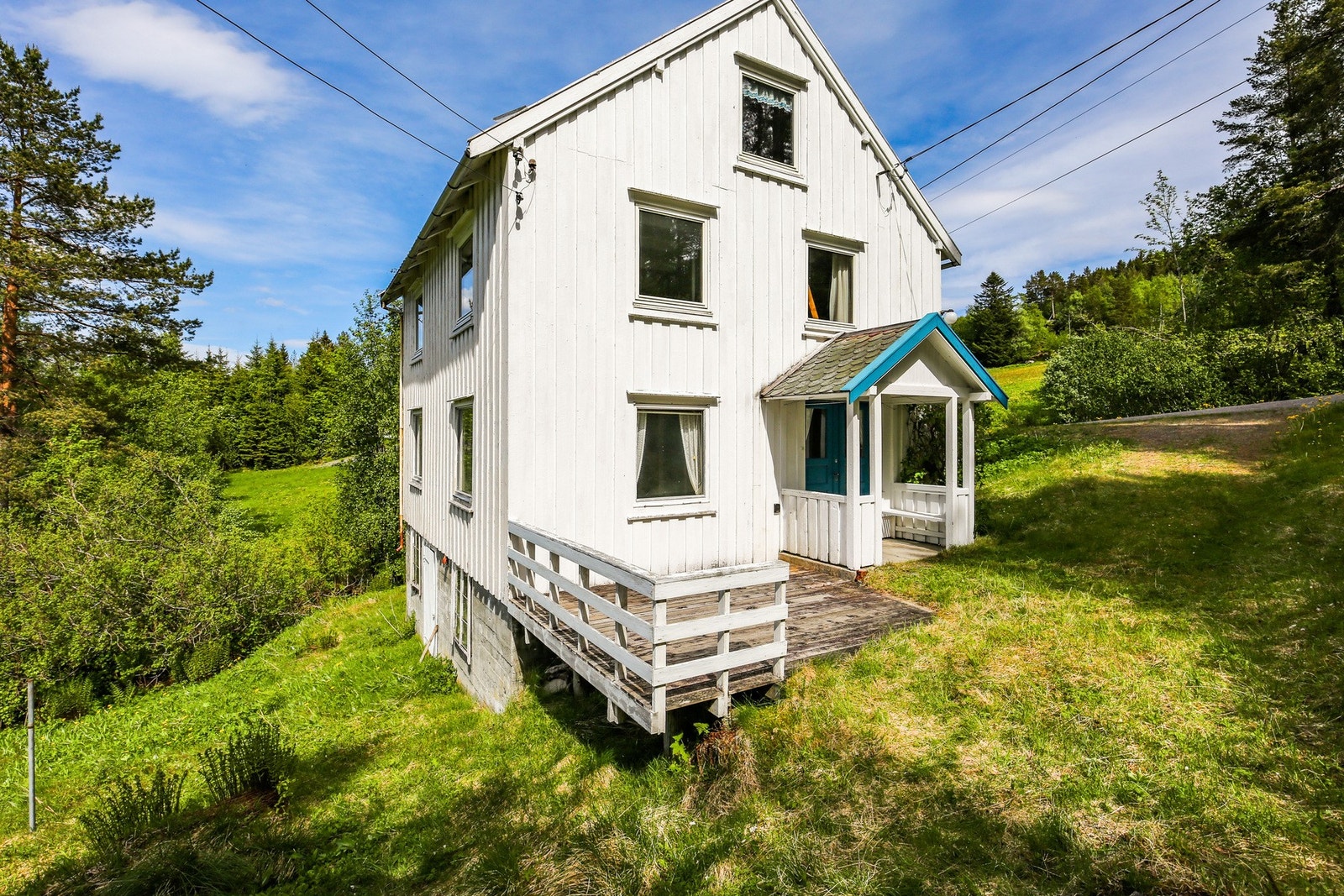Boligen er fra1938 og har et vedlikeholdsbehov. Galleribilde