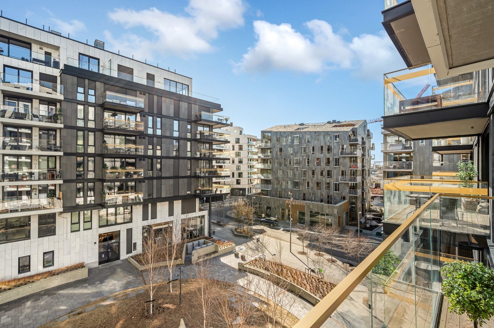 Leiligheten vender mot rolig bakgård. Galleribilde