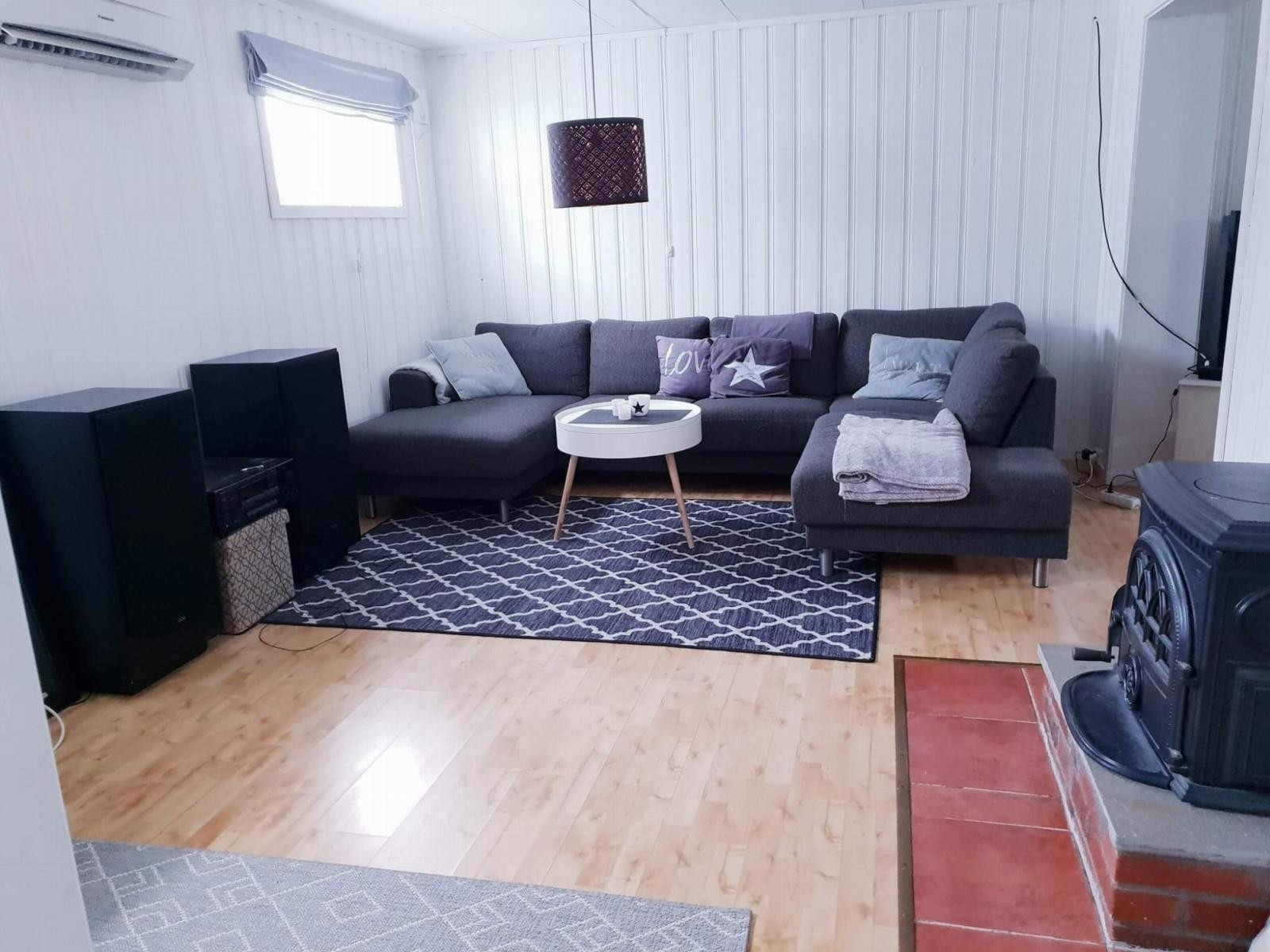 Innholdsrik bolig med flere oppholdsrom