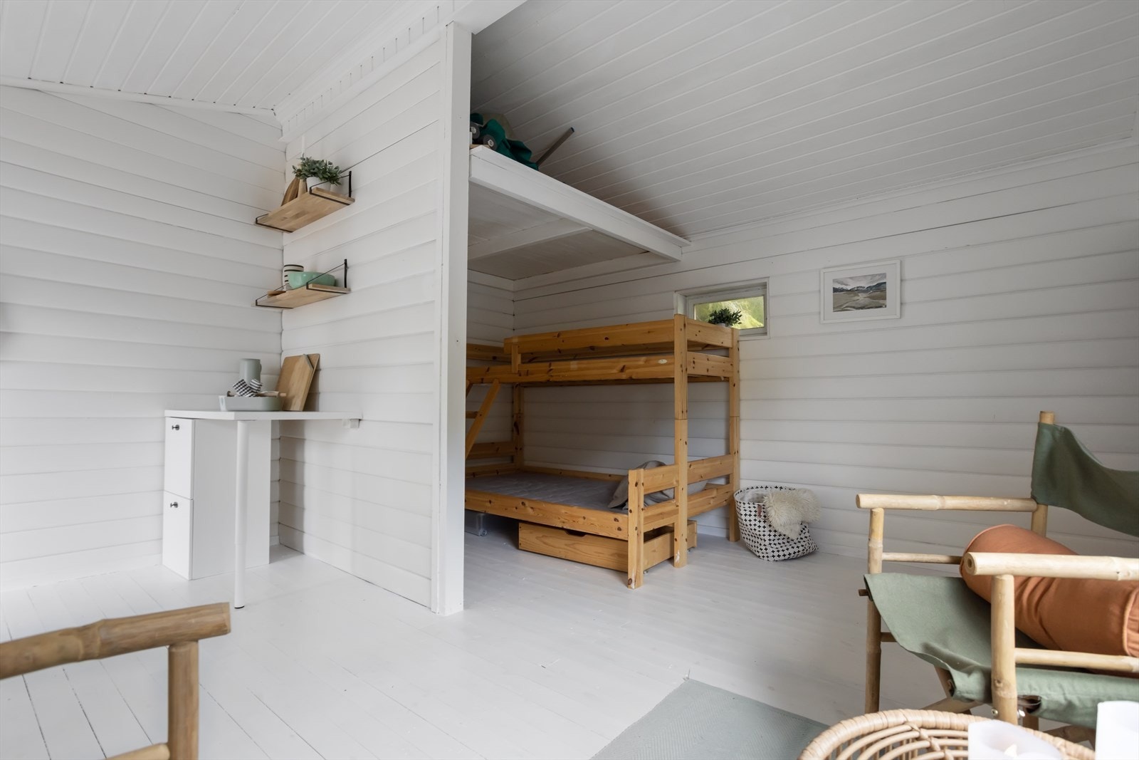 Naustet måler 16,6 kvm. Galleribilde