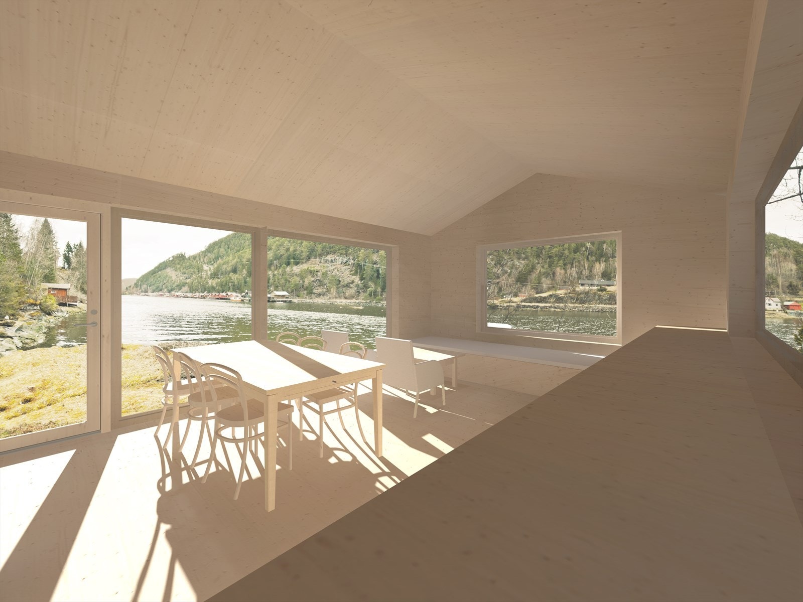 Alternativ oppføring av nybygg. Se vedlagte dokumenter for fullt tegningssett. Galleribilde