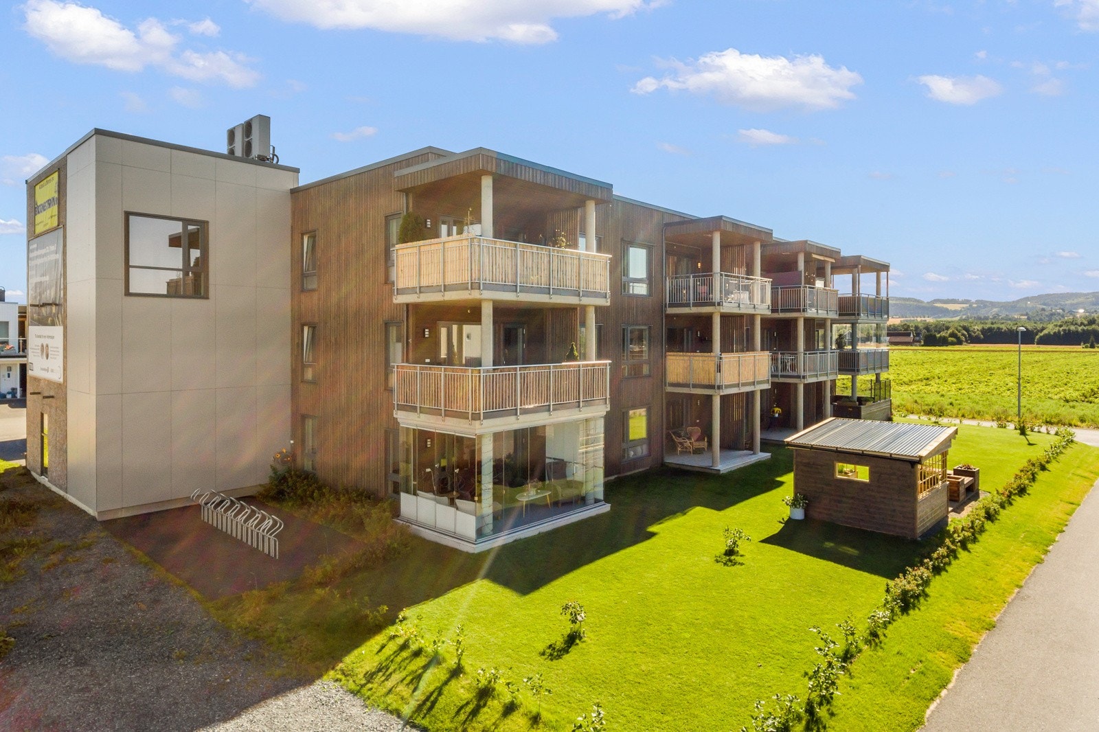 Kassefabrikkvegen 20 er består av 12 leiligheter. Galleribilde