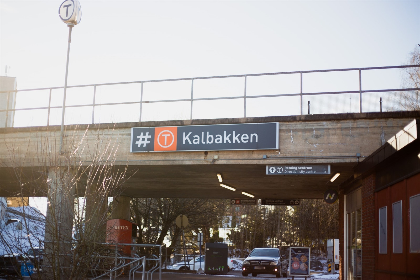 Kalbakken T-bane stasjon Galleribilde