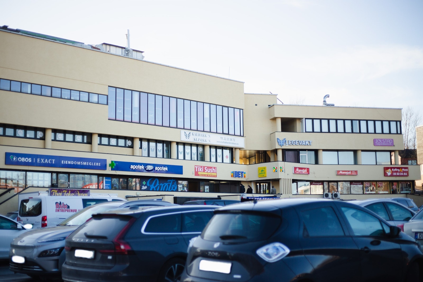 Kjøpesenteret på Kalbakken. Galleribilde