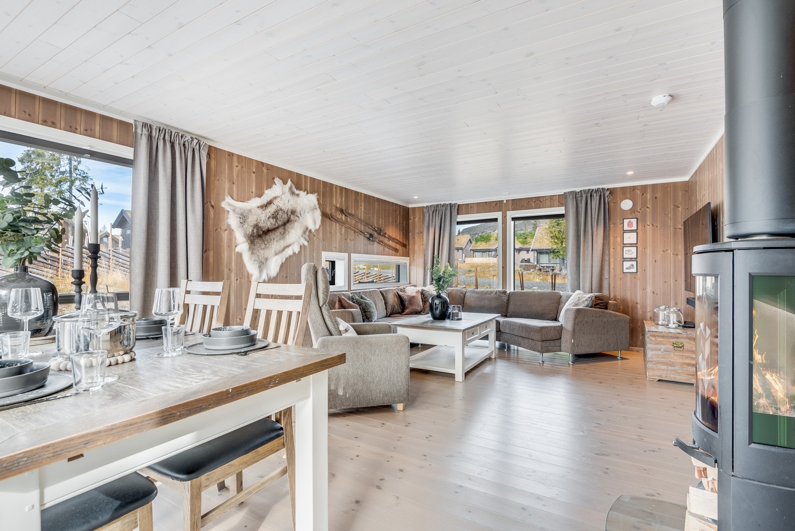 Et koselig sted å samle familie og venner til hyttekos. Galleribilde