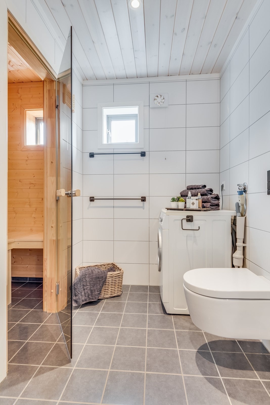 Bad med tilgang til badstue. Galleribilde