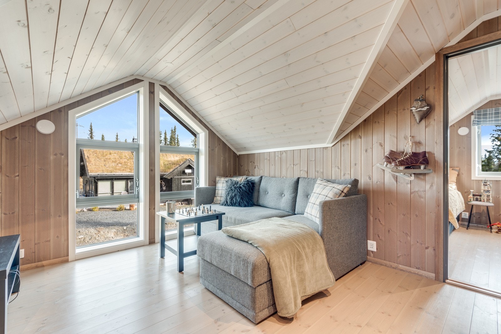 Loftstue for den som vil trekke seg litt tilbake. Galleribilde