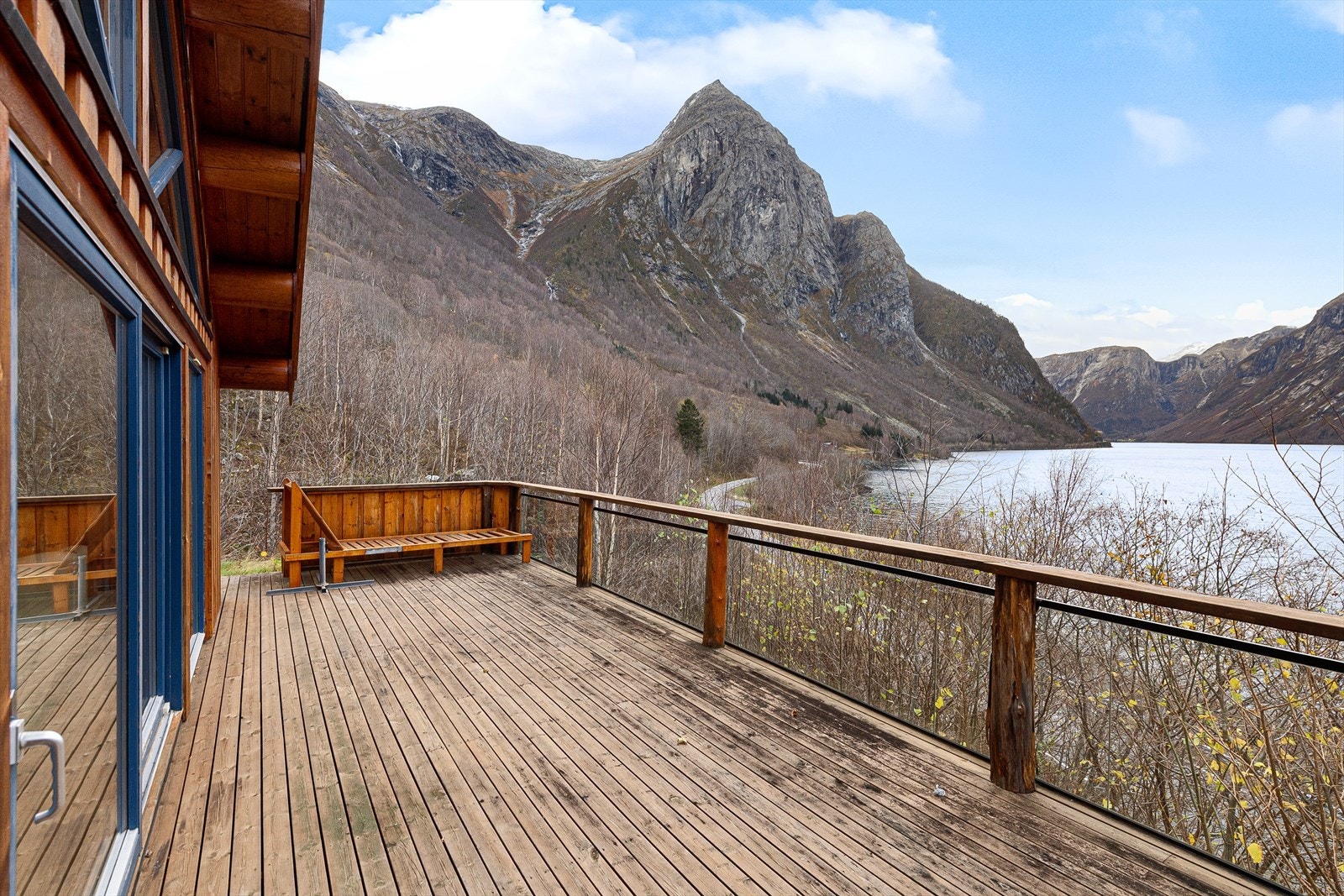 Utsikt fra veranda Galleribilde