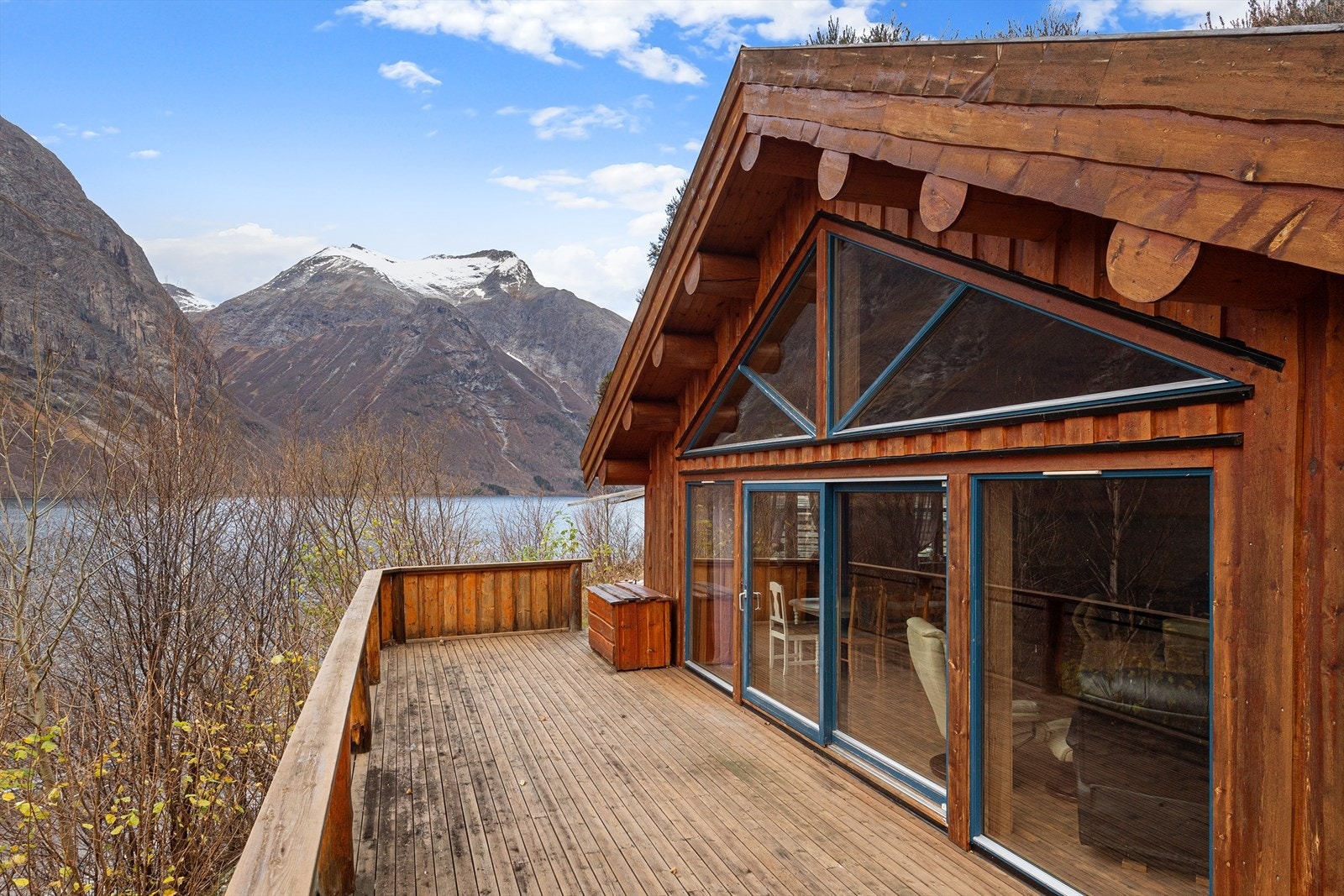 Utsikt fra veranda Galleribilde