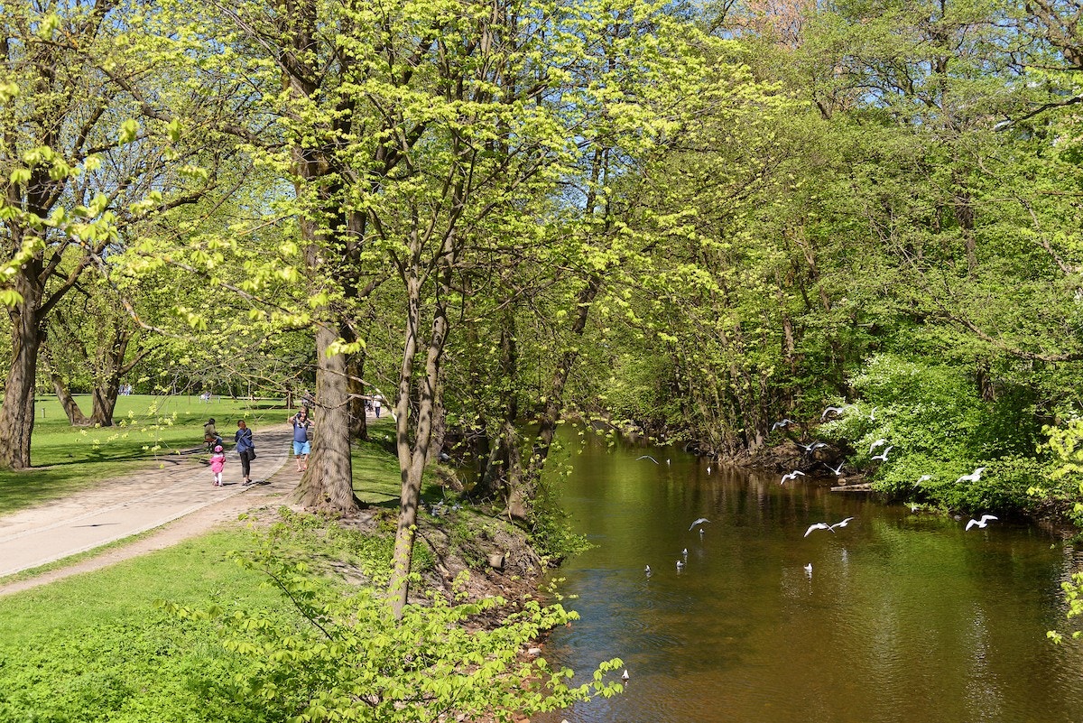 Flotte tur- og rekreasjonsmuligheter ved Akerselva. Galleribilde