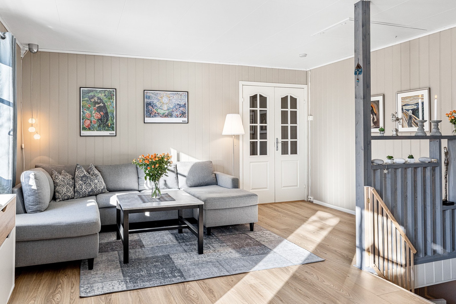 Koselig sone for sofagruppe Galleribilde