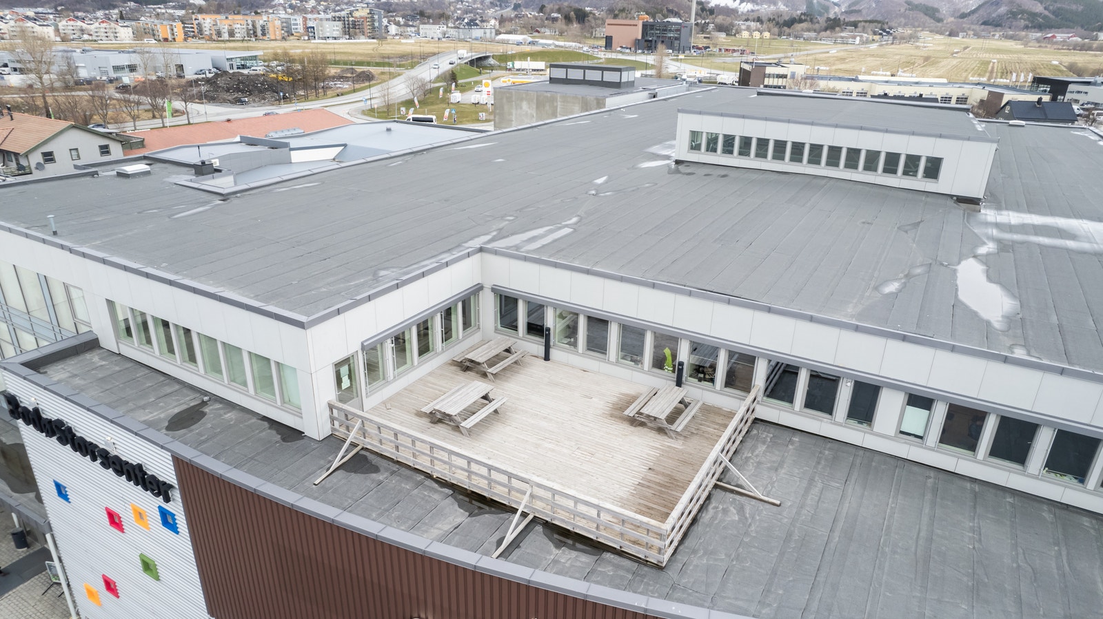 Takterasse Galleribilde