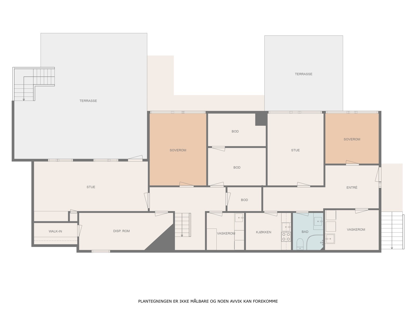 Plantegning - Underetasje Galleribilde