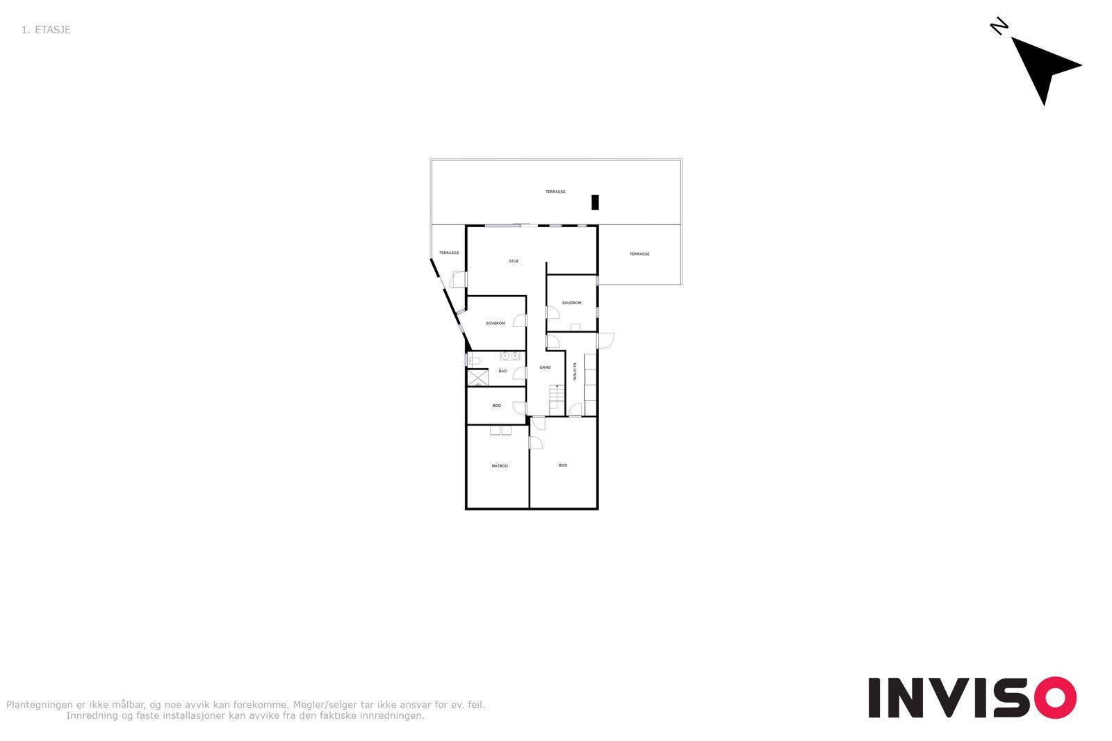 2dplan og 1 Galleribilde