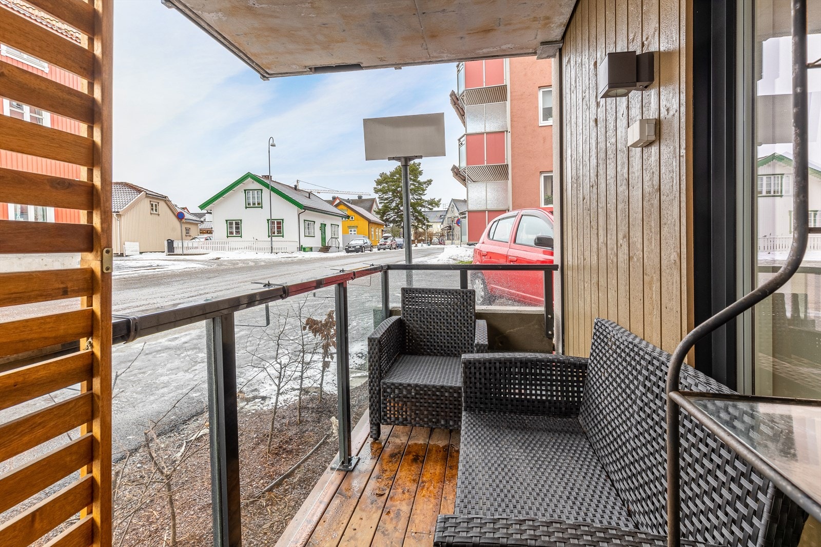 Overbygget terrasse Galleribilde