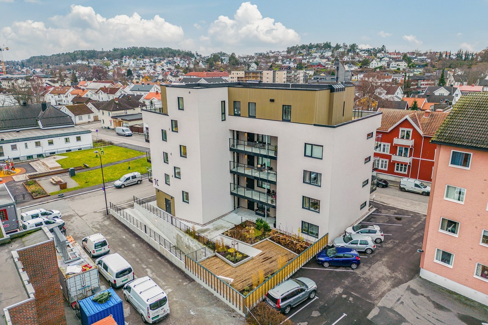 Florsgate 1C - Nybyen tett på sentrum. Galleribilde