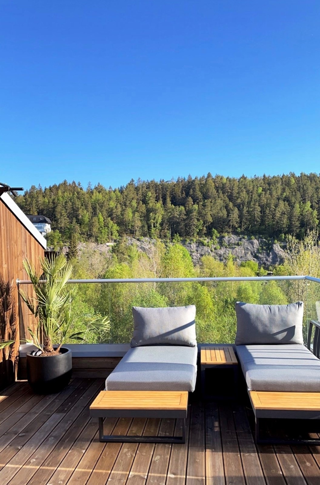 Sommerbilde tatt av selger. Galleribilde