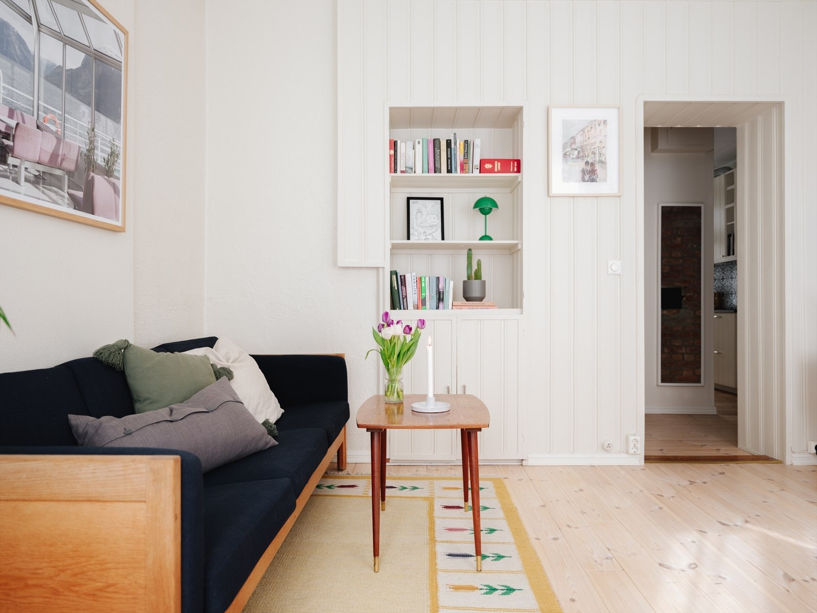 Her har du en herlig kombinasjon av gamle materialer og moderne standard Galleribilde