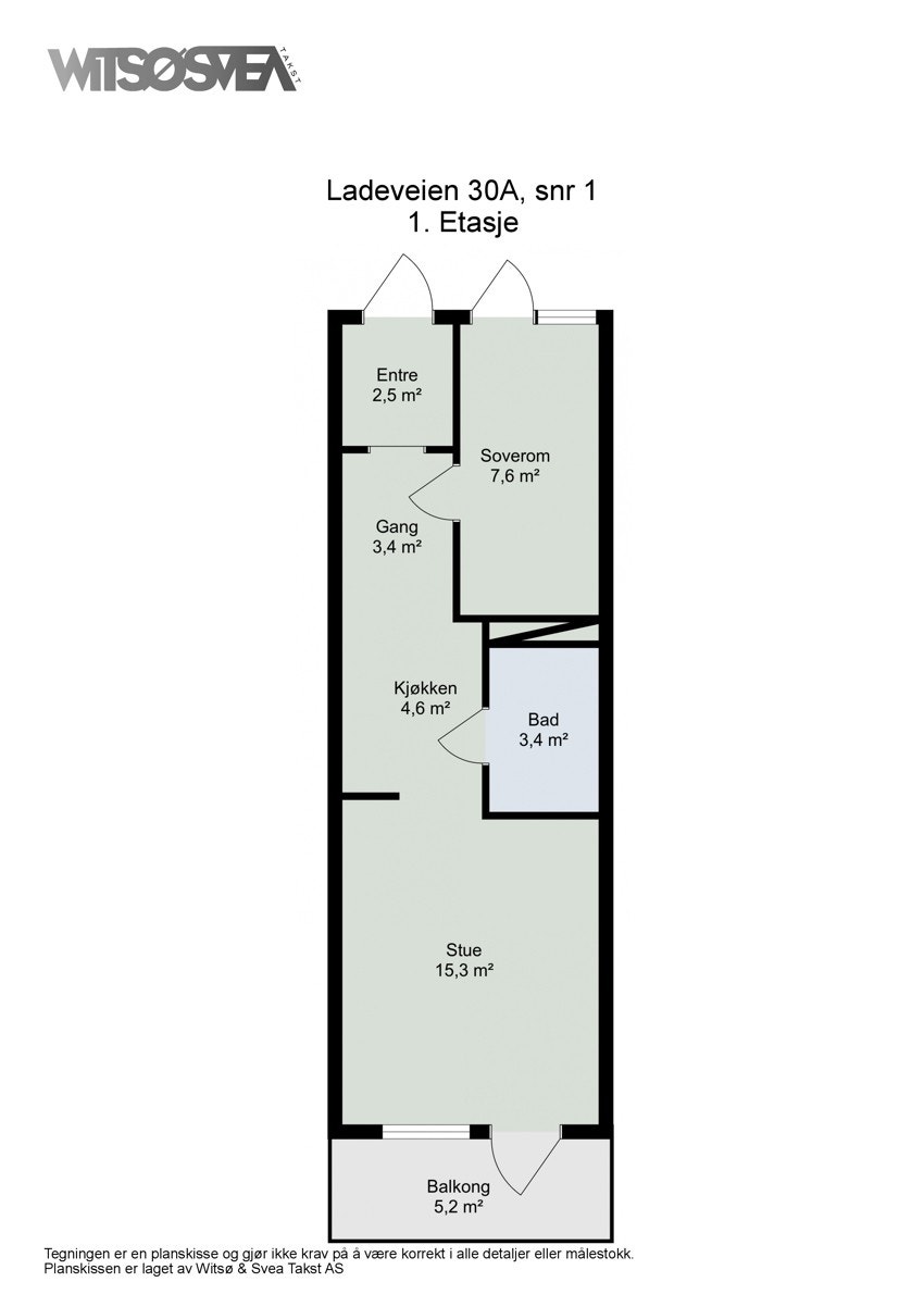 Planskisse Galleribilde