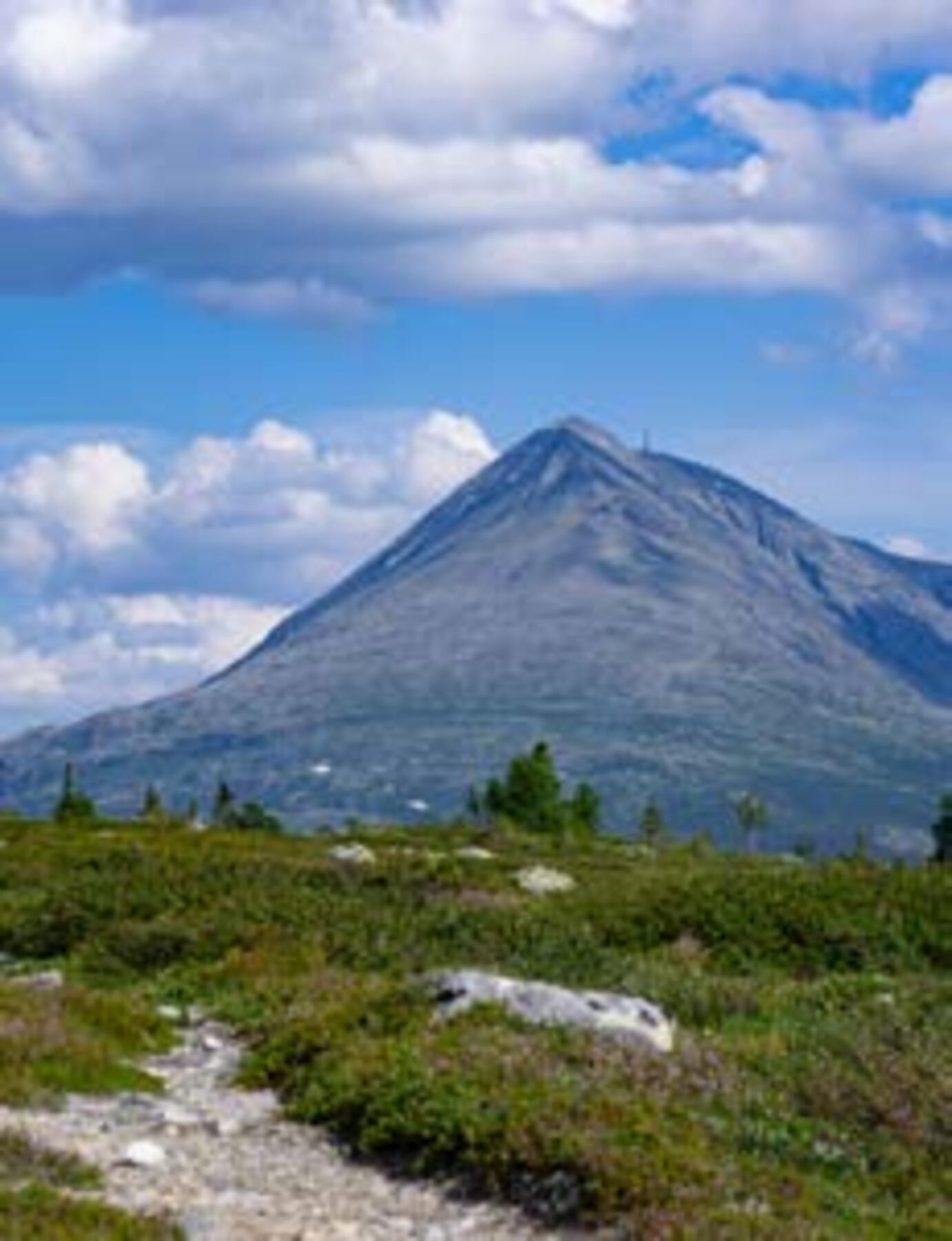 Flotte turmuligheter i fjellene rundt Galleribilde