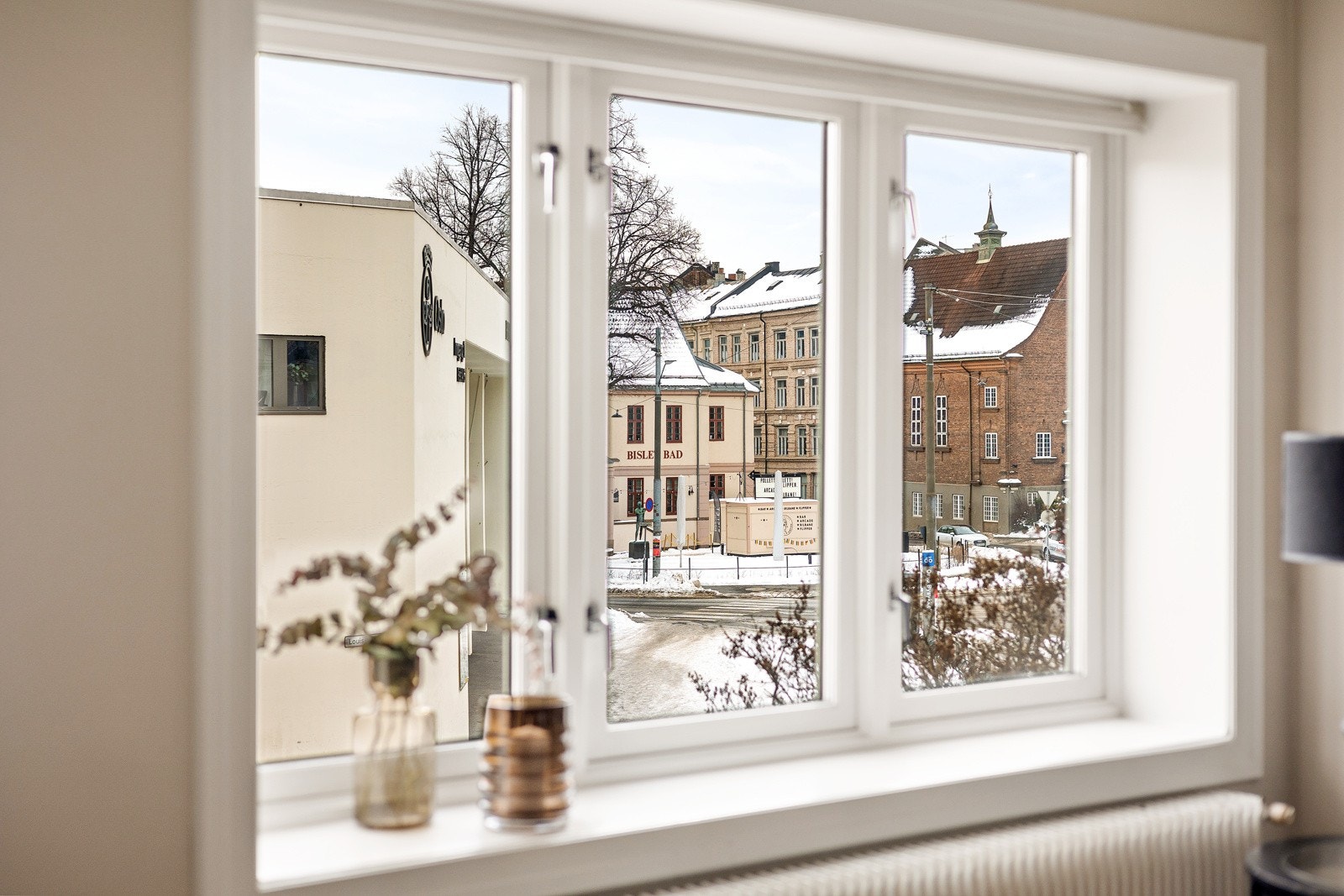 Leiligheten ligger meget sentralt til på populære Bislett med inngang fra Louises gate Galleribilde