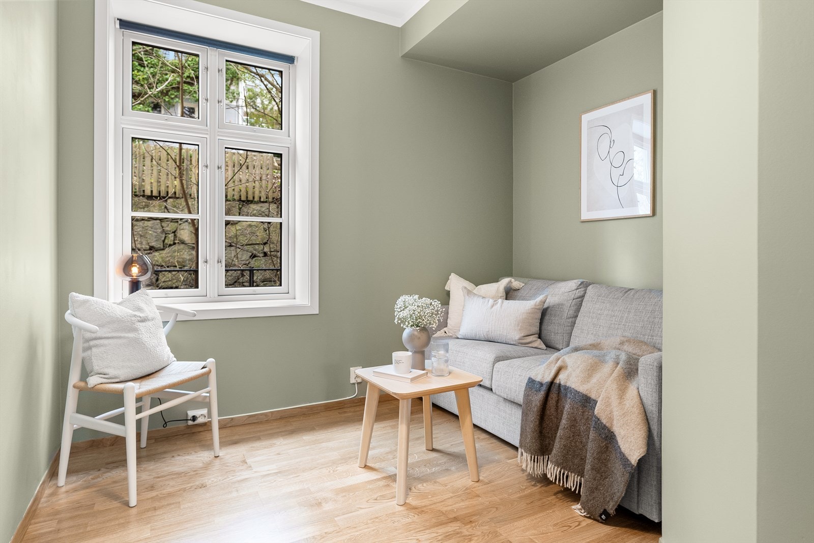 Soverommet egner seg også ypperlig som kontor eller stue. Galleribilde