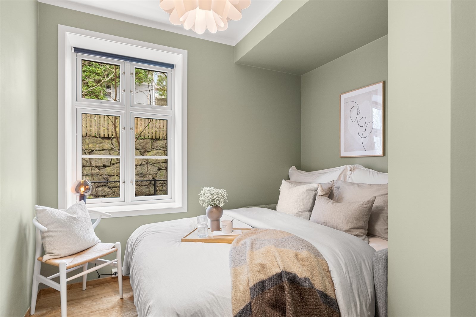 Leilighetens resterende soverom er også av god størrelse. Galleribilde