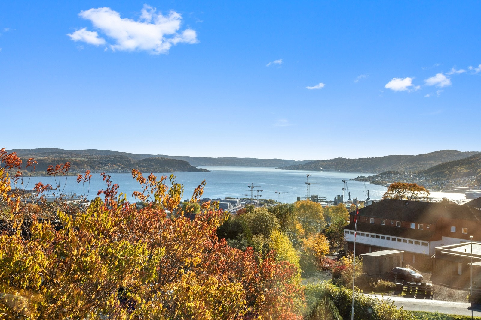 Nydelig utsikt fra 2.etg. Galleribilde