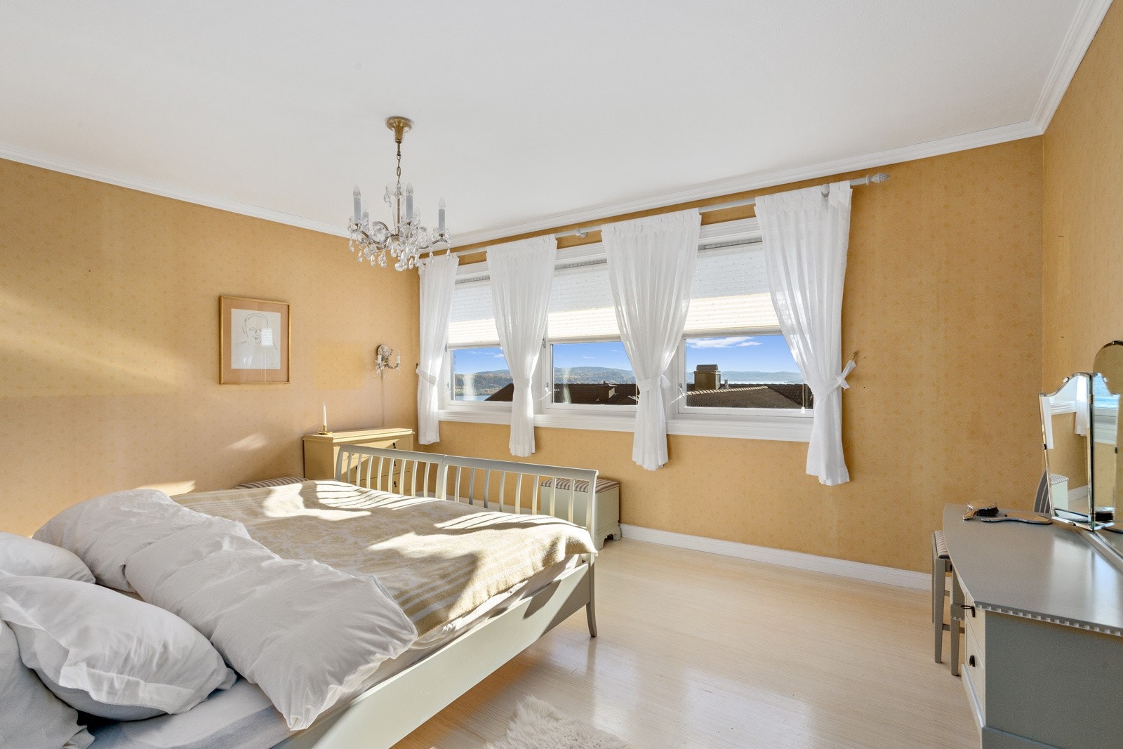 Fra soverommet i 1.etg. Galleribilde