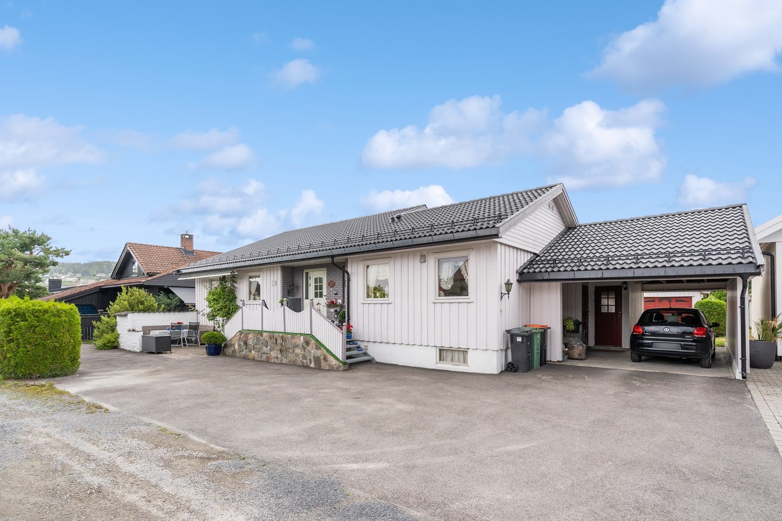 Barnevennlig beliggenhet i blindgate Galleribilde