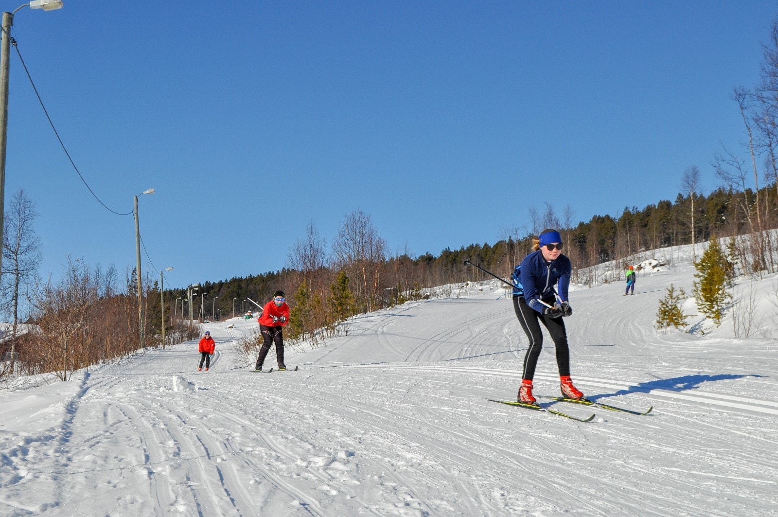 Vinteren byr på naturopplevelser med skiløyper i tilknytning til Hardangervidda 1000 moh Galleribilde