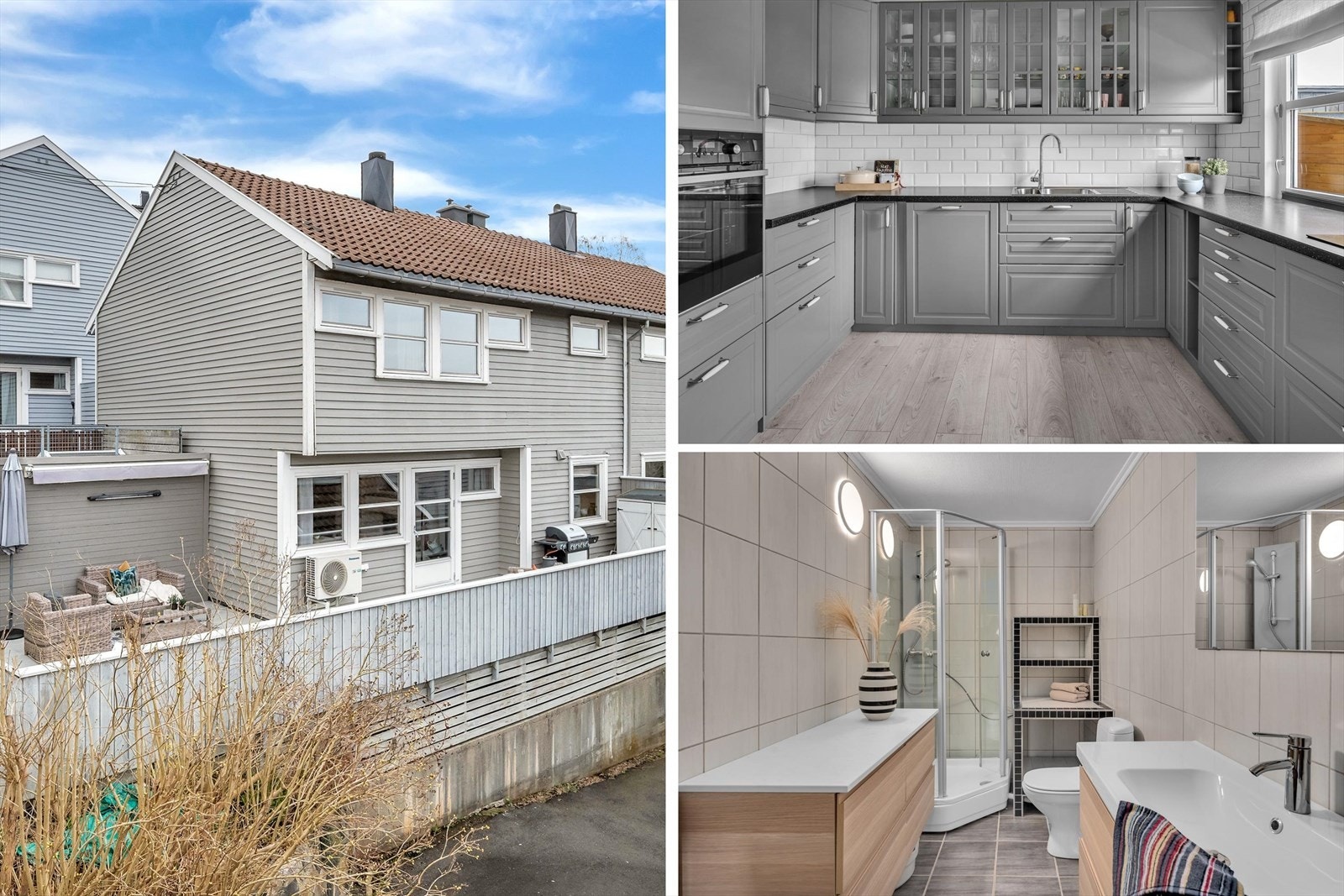 Velkommen til Hellemyr Terrasse 36B, en flott familiebolig beliggende i en blindvei. Galleribilde