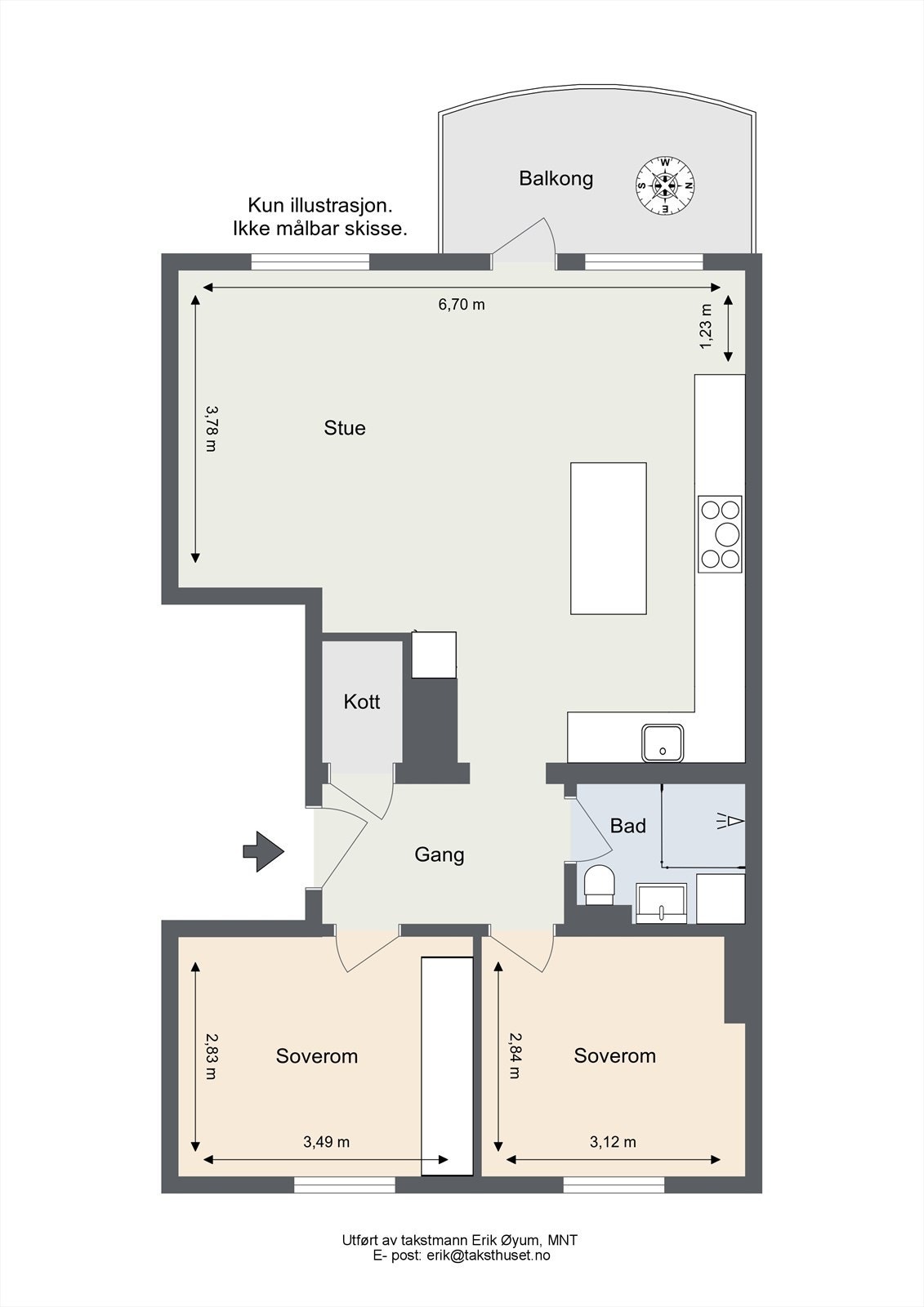 Planløsning. Galleribilde